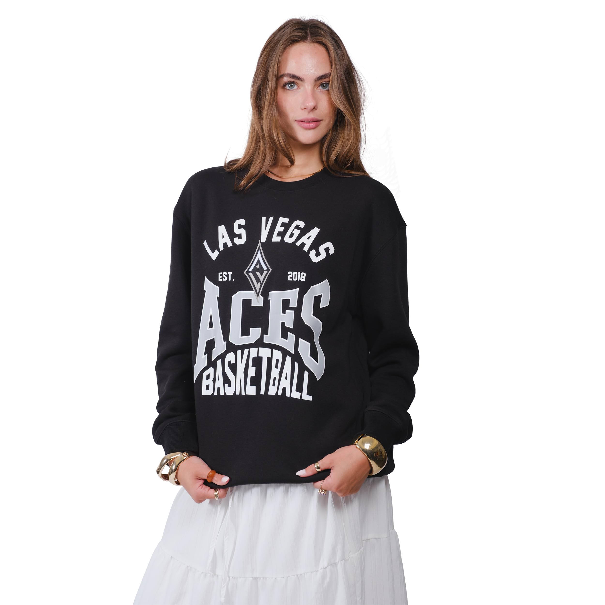 Ultra Game WNBA Crewneck Sweatshirt