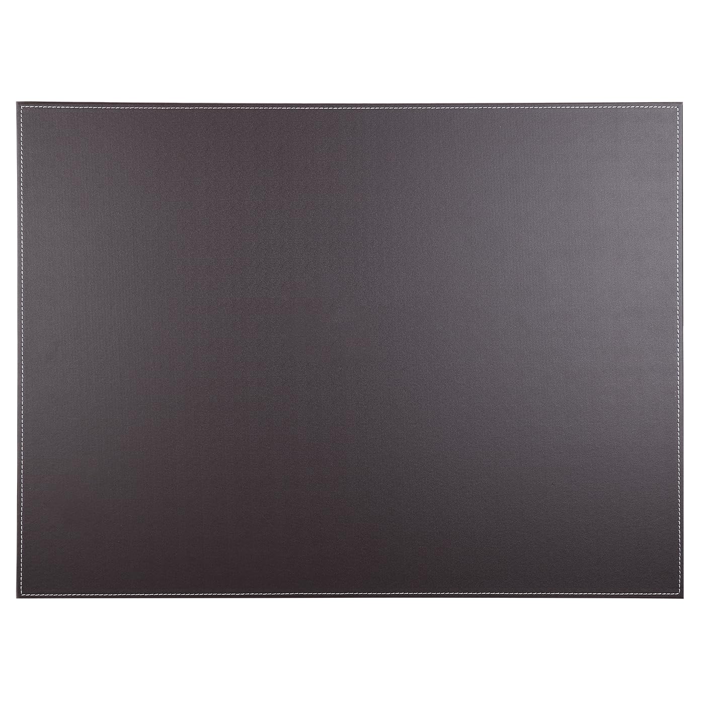 KINGFOM Desk Pad & Mat 24" x 18" Protector Large Mouse Pad PU Leather for Desktops and Laptops (Brown)