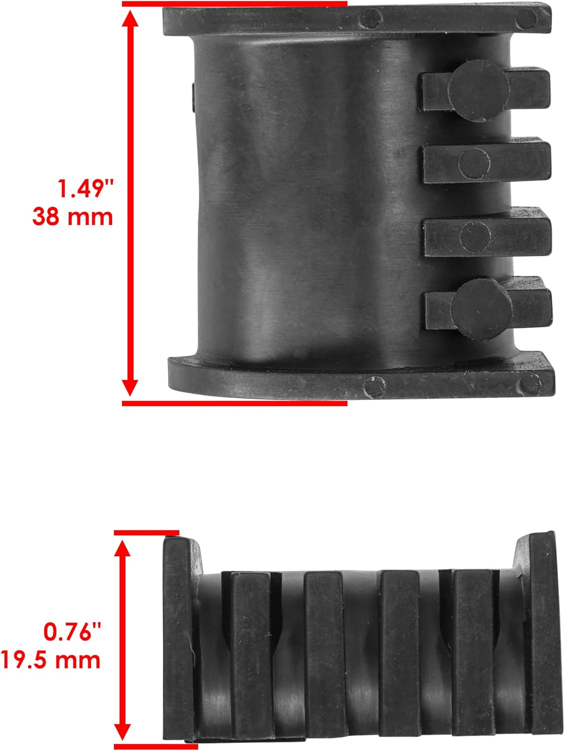 Caltric Steering Post Bushing Compatible with Polaris Switchback 600 700 800 2007-2011/ Classic 500 550 600 700 800 2002-2006 5432785