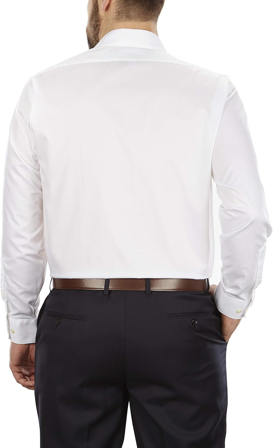 Van Heusen Men's Big Fit Poplin Dress Shirt (Big & Tall) - Image 2