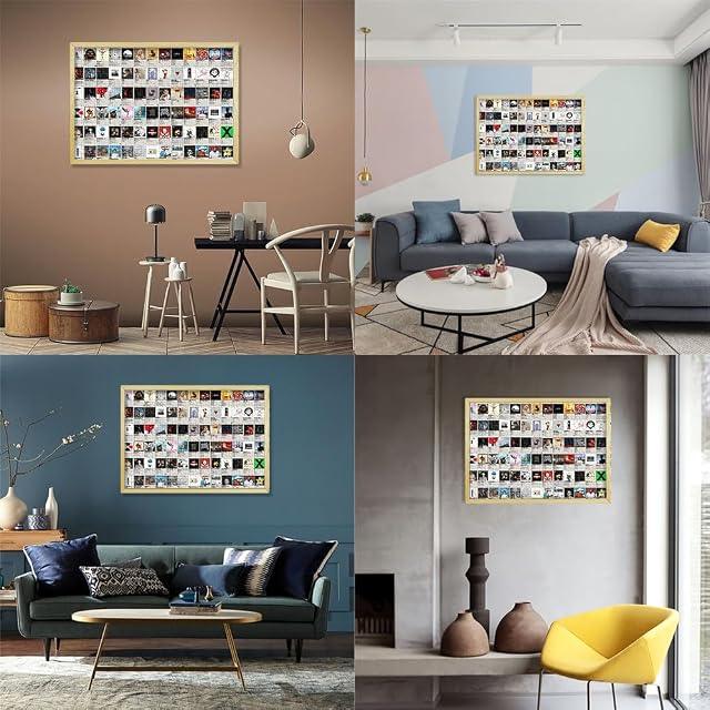 Foto 6 de 8 de Rompecabezas para Adultos 2000 Piezas Arte de Empalme de Carteles Retro Juegos de relajación Decoración…