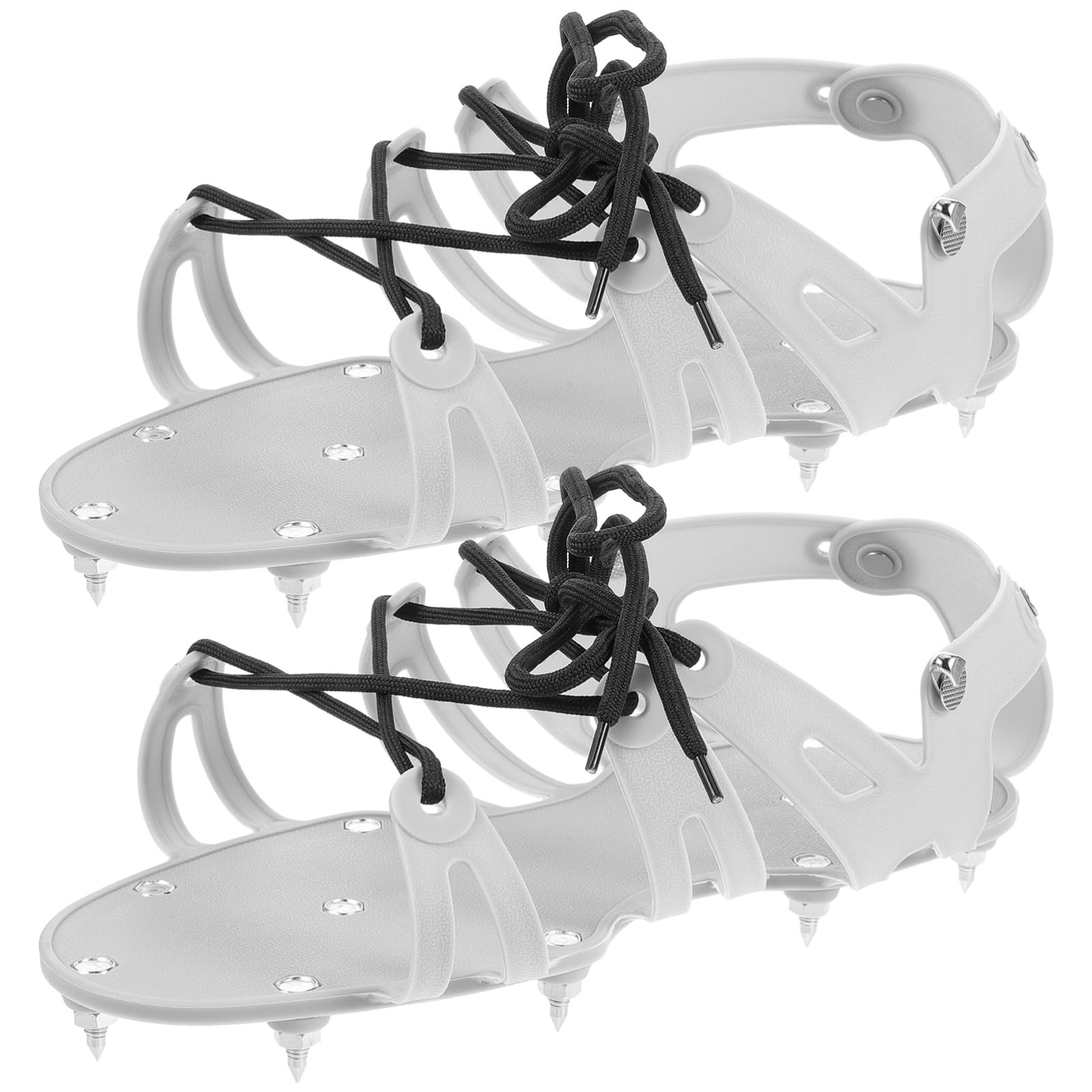BESPORTBLE 3 Ensembles scarificateur de Jardinage aérateur de pelouse Baskets Verser aerateur Gazon Chaussures Entretien pelouse Chaussures d'aérateur de Jardinage Sandales aérées PP