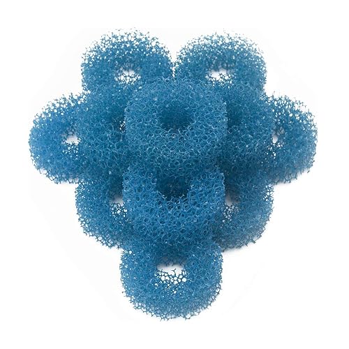 GERUI 12 esponjas de filtro ásperas aptas para Eheim 2616085 Aquaball 2208 2210 2212/60 130 180