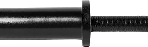 Miniatura 4 de Cap Barbell Black Solid 5 pulgadas, mango de mancuerna, 20 longitudes