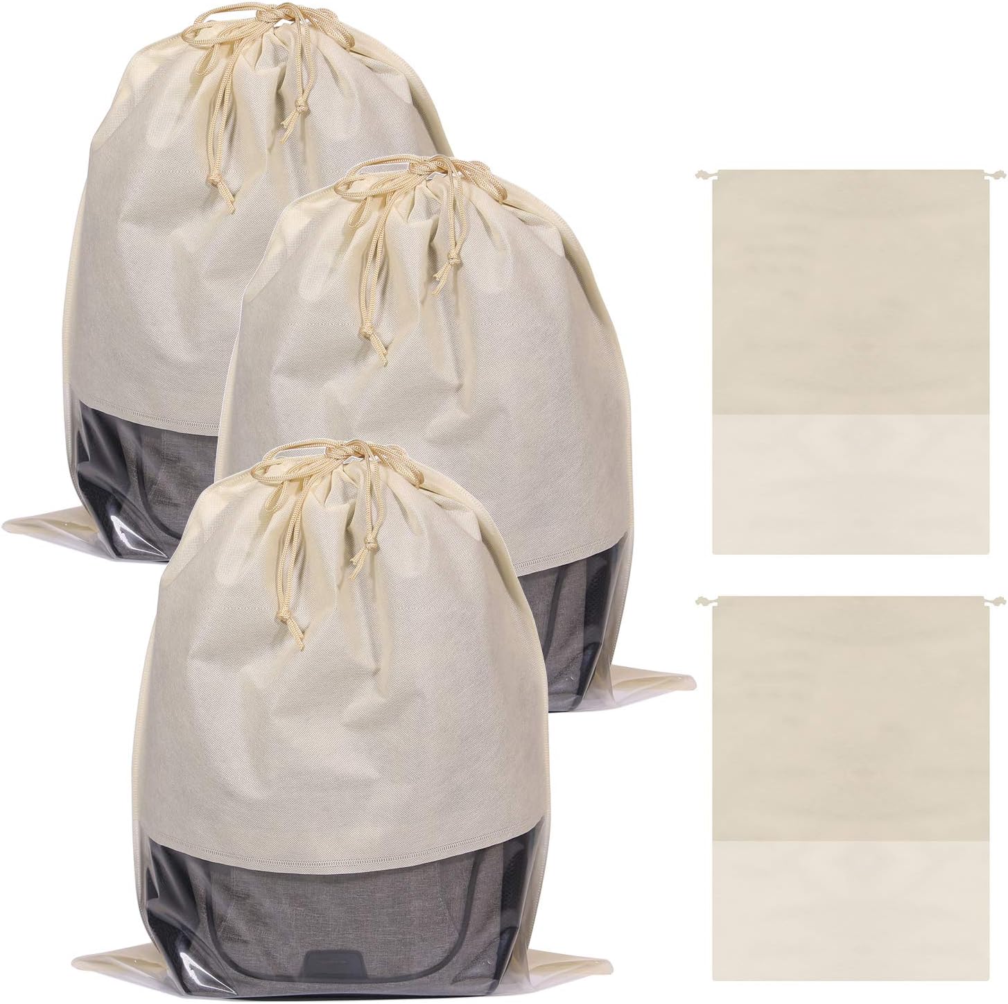 Amazon.com: MISSLO Jumbo Drawstring Dust Covers Bag for Handbags ...
