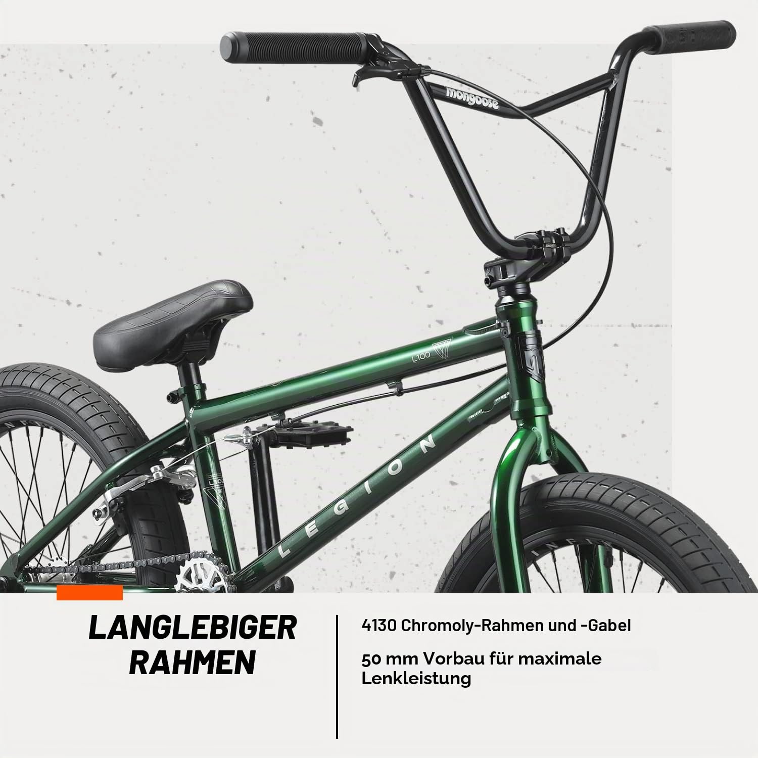Mongoose Legion L100 2021 Komplettes BMX