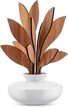 Alessi The Five Season MW64 2S W Porcelain Leaf Diffuser Mahogany Wood Leaves White