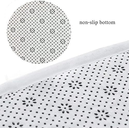 Miniatura 3 de Tapete semicircular psicodélico de girasol psicodélico con diseño floral de ojos malvados para entrada al aire libre, para entrada exterior, 16 x 24