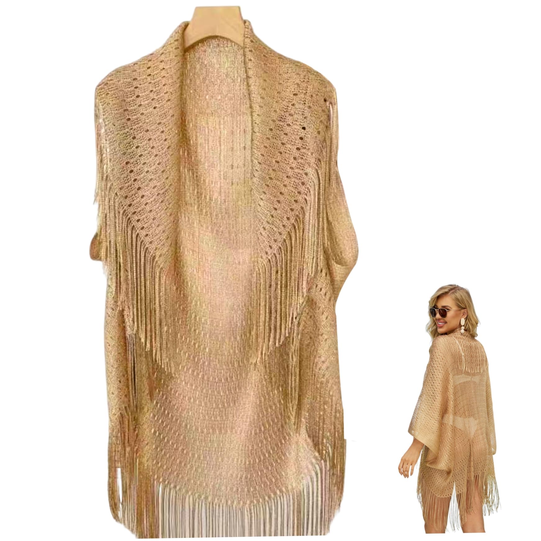 Banziaju Kimono Boul para Mujeres Cardigan de Estampado Floral Traje de baño Beach Bikini Sarong Shawl Frente Abierto de baño Suelto para niñas Summer