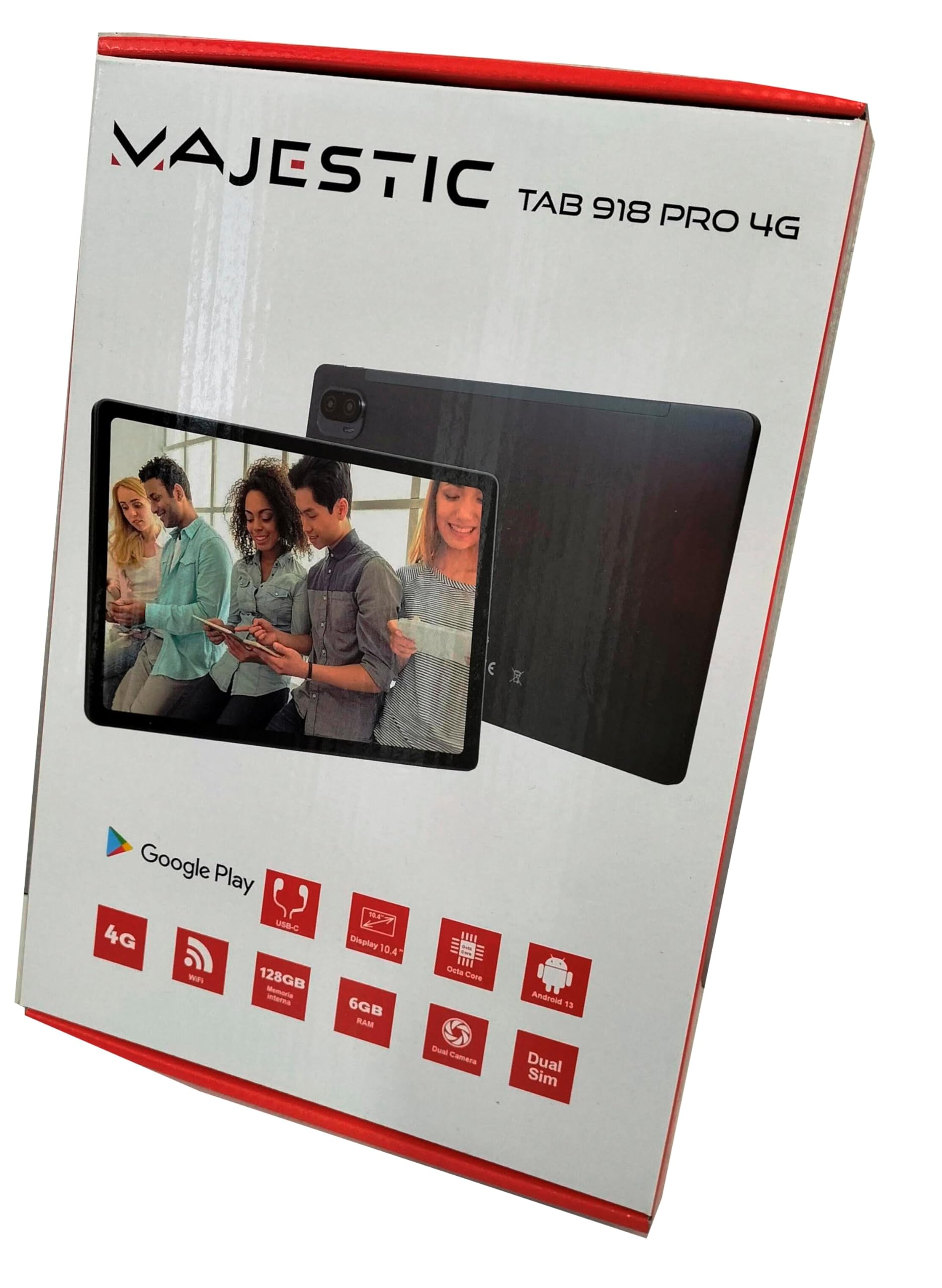 Majestic Tab-918 6+128GB 10.4" 4G ITA