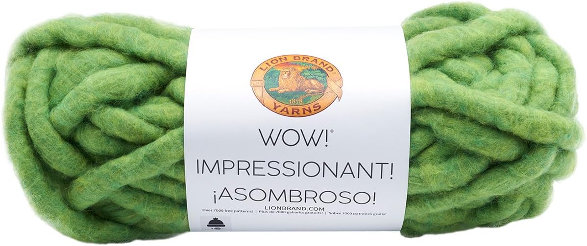 Lion Brand Yarn 932-102 Wow Yarn, Mermaid Tale