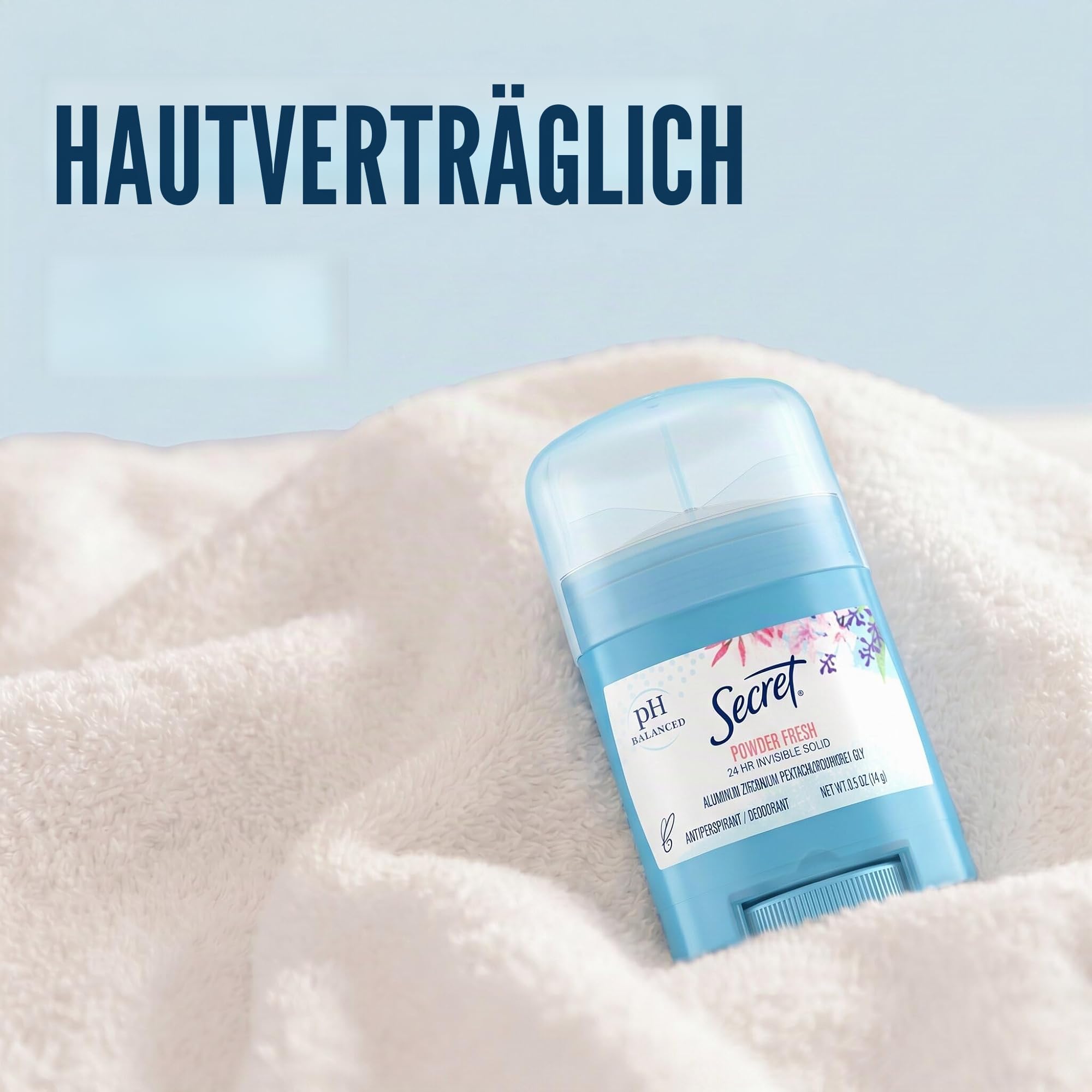 24 Stück – Secret Powder Fresh Deo 0,5 Oz Stick Invisible Solid Antitranspirant/