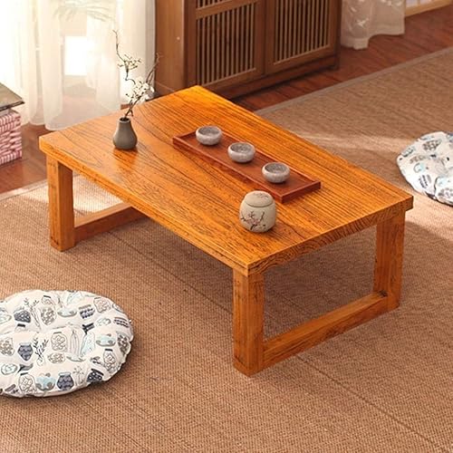 Miniatura 4 de Mesa de Centro Solid Wood Coffee Table Creative Bay Window Tea Table Japanese Tatami Low Table Balcony Computer Desk Center Cocktail