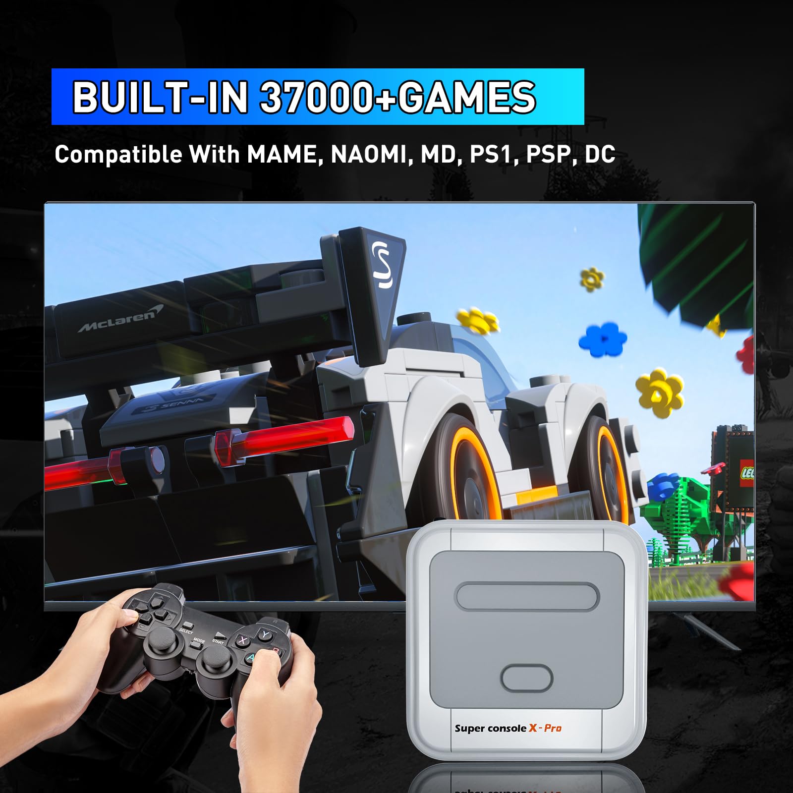 【美品】Super Console X Pro 128GB (706W-2) Super Console X PRO 128GB 4K HD WIFI Portable Retro Mini TV Video