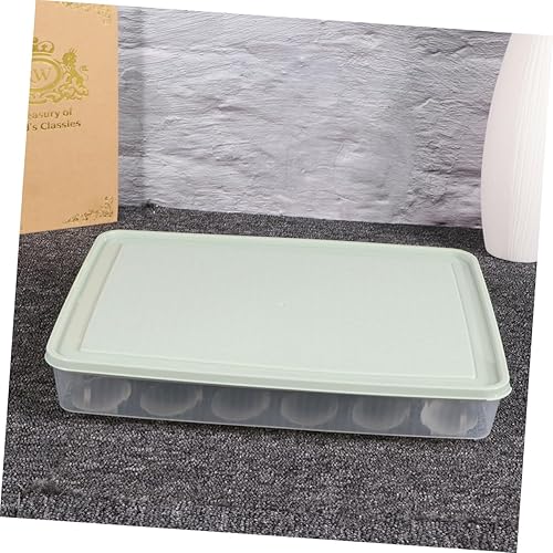 Miniatura 6 de Contenedor de 24 huevos para 24 huevos, 24 bandejas de huevos, contenedores de brillo de labios, estante de huevos para refrigerador, contenedor