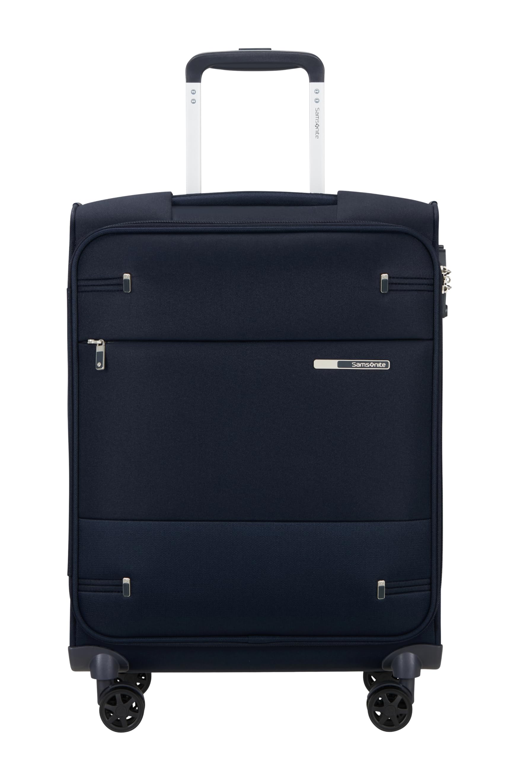 Samsonite Base Boost Facelift - Bagaż Podręczny 55 x 40 x 20 cm, Miękka Walizka Kabinowa Odpowiednia dla Większości Linii Lotniczych, w tym Ryanair & EasyJet, Zamek TSA, Lekka, 39 L, Ciemny Granatowy