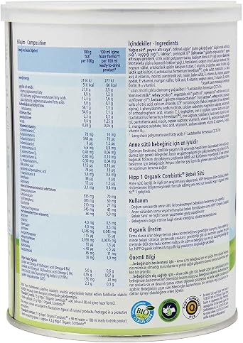 HiPP 1 Organik Combiotic Bebek Sütü 350 gr