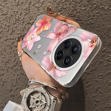 Tecno Camon 40 Premier ile Uyumlu Kılıfı Akrilik Arka Silikon Kenarlı Darbe Koruyucu Telefon Kılıfı