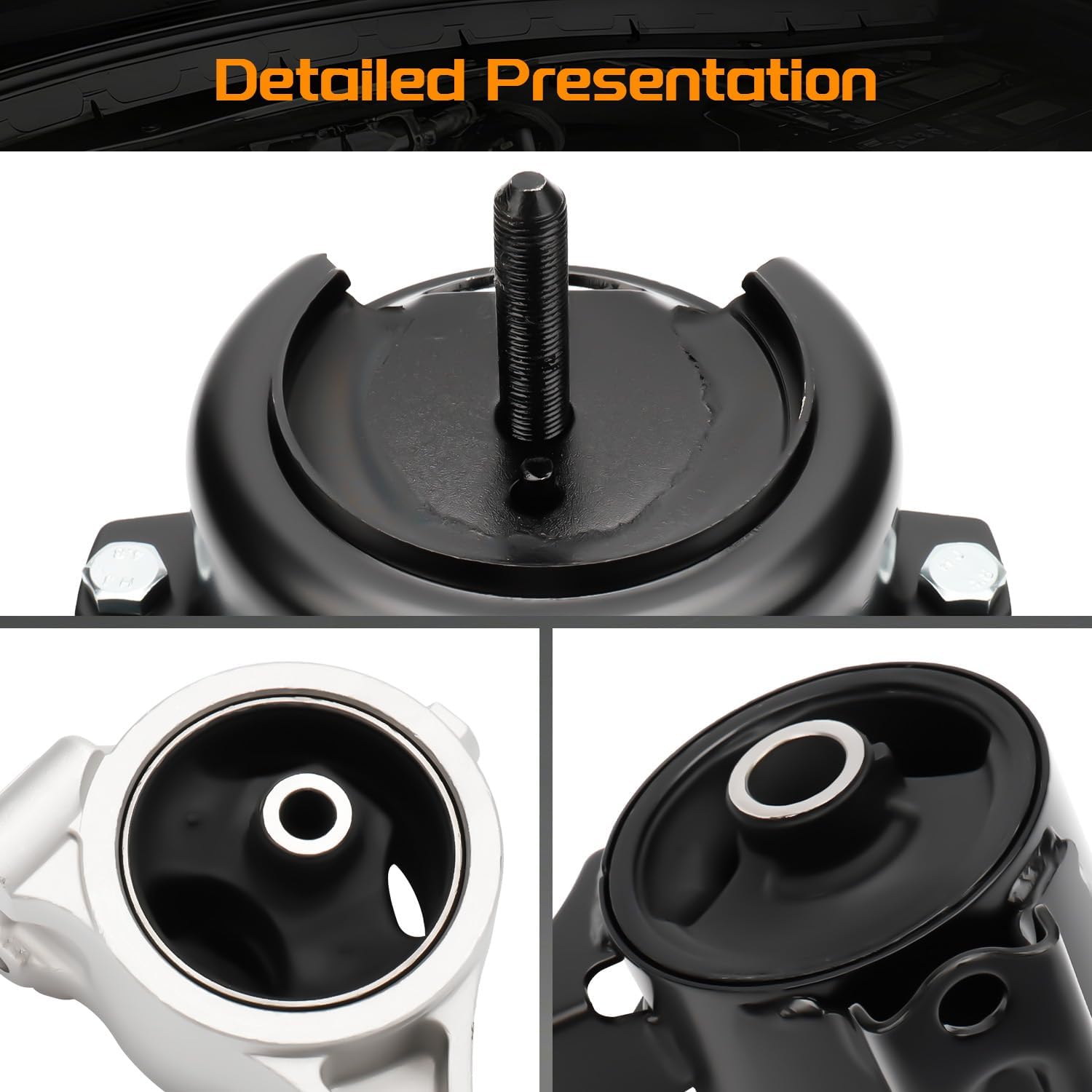3.5L Engine Motor Mount & Transmission Mount Set Compatible with Honda Pilot 2003 2004 2005; for Acura MDX 2001 2002