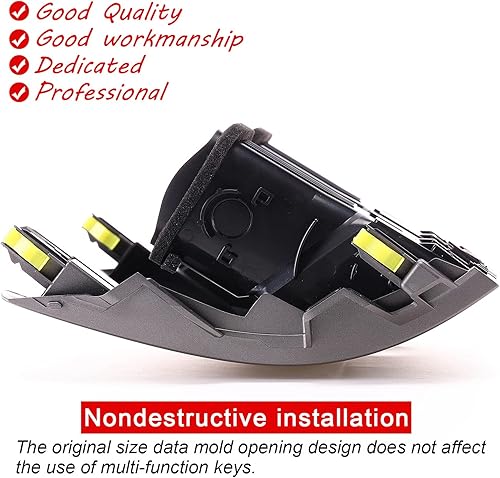 Miniatura 2 de 55670-02160 Panel de ventilación de aire con salida de aire acondicionado para tablero central (sin rueda de mano) Compatible con Toyota Corolla