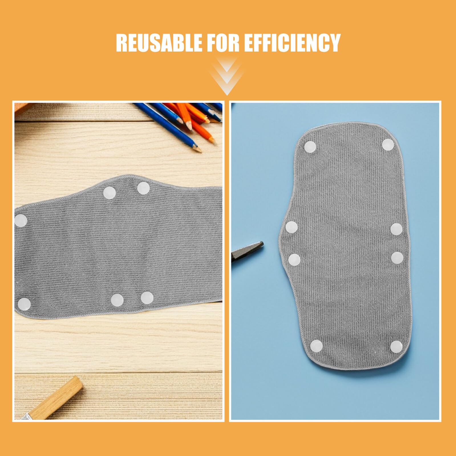 Ipetboom Bandas de Sudor para Cascos de Seguridad 24 Piezas Reutilizables y Absorbentes Gris Acolchadas y Desmontables Compatibles para Cascos de Construcción y Uso Laboral