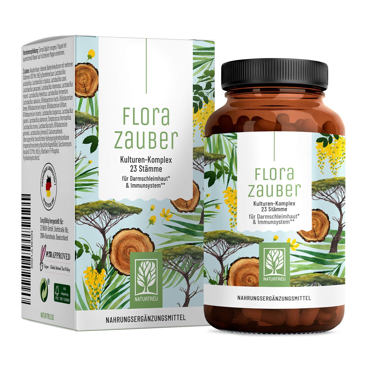 NATURTREU Florazauber (60 Kapseln)