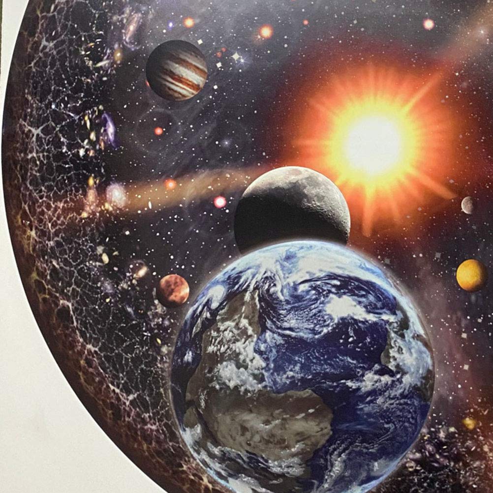 Weltraum Puzzle 1000 Teile – Galaxy & Sonnensystem Design, 75 X 50 Cm, Aus Recycelter Pappe Für Erwachsene & Kinder