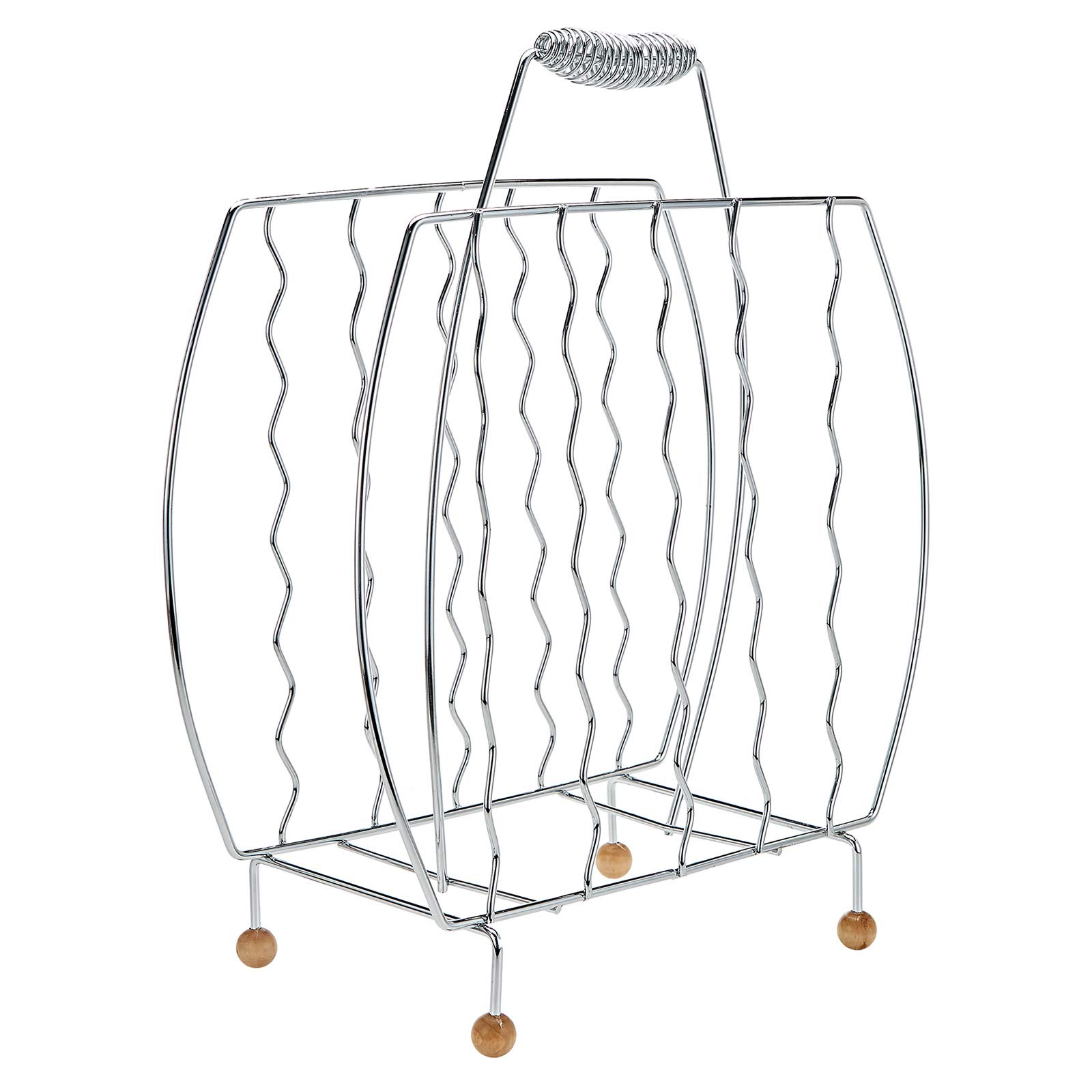 Harmony Magazine Rack With Whee