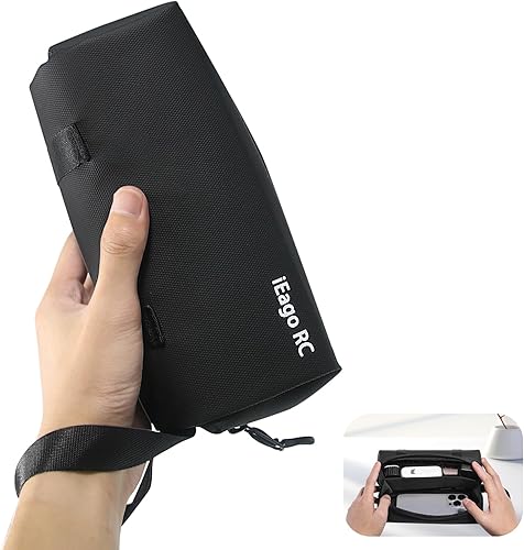 Osmo Pocket 3 Funda portátil de piel sintética impermeable Estuche rígido portátil bolsa de almacenamiento de viaje para DJI Osmo Pocket 3 Creator