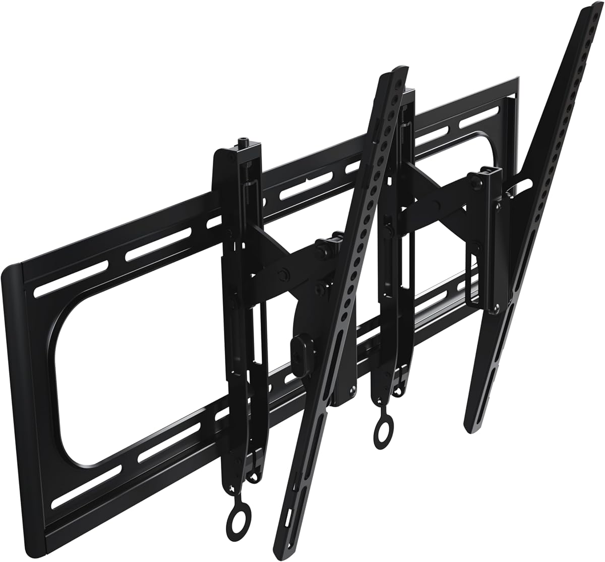 Soporte de pared para TV con inclinación extensible preferido para pantallas de 42 a 90 pulgadas y hasta 150 libras - La extensión de 5,7" proporciona una inclinación máxima de 12 grados para reducir el deslumbramiento - Fácil instalación con hardware incluido - SLT4-B1