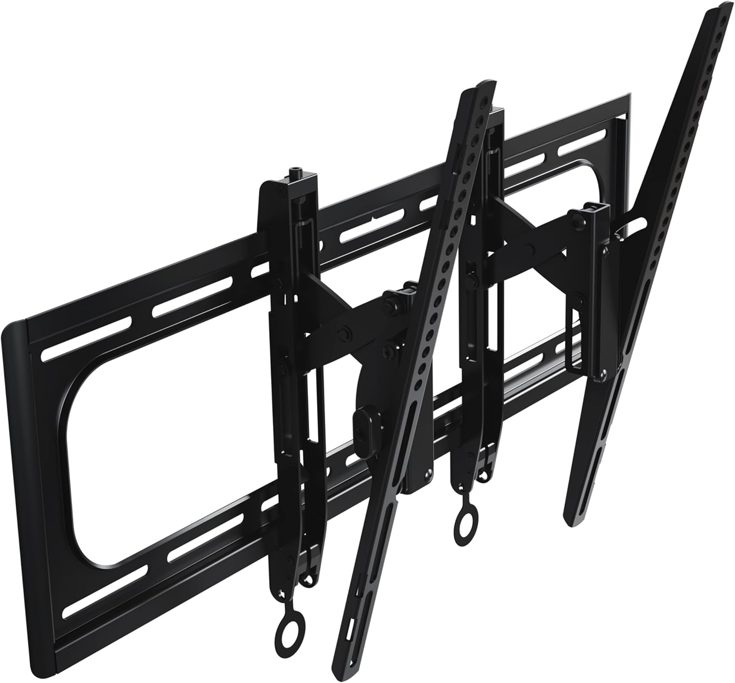 SANUS Preferred Extendable Tilt TV Wall Mount for 42 to 90 inch Screens up to 150lbs – 5.7” Extension Provides Max 12 deg Tilt to Reduce Glare – Easy DIY Install w/Included Hardware – SLT4-B1