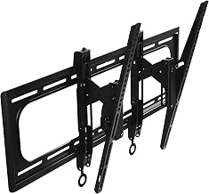 Soporte de pared para TV con inclinación extensible preferido para pantallas de 42 a 90 pulgadas y hasta 150 libras - La extensión de 5,7" proporciona una inclinación máxima de 12 grados para reducir el deslumbramiento - Fácil instalación con hardware incluido - SLT4-B1