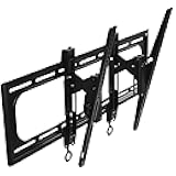 SANUS Preferred Extendable Tilt TV Wall Mount for 42 to 90 inch Screens up to 150lbs - 5.7” Extension Provides Max 12 deg Tilt to Reduce Glare - Easy DIY Install w/Included Hardware - SLT4-B1