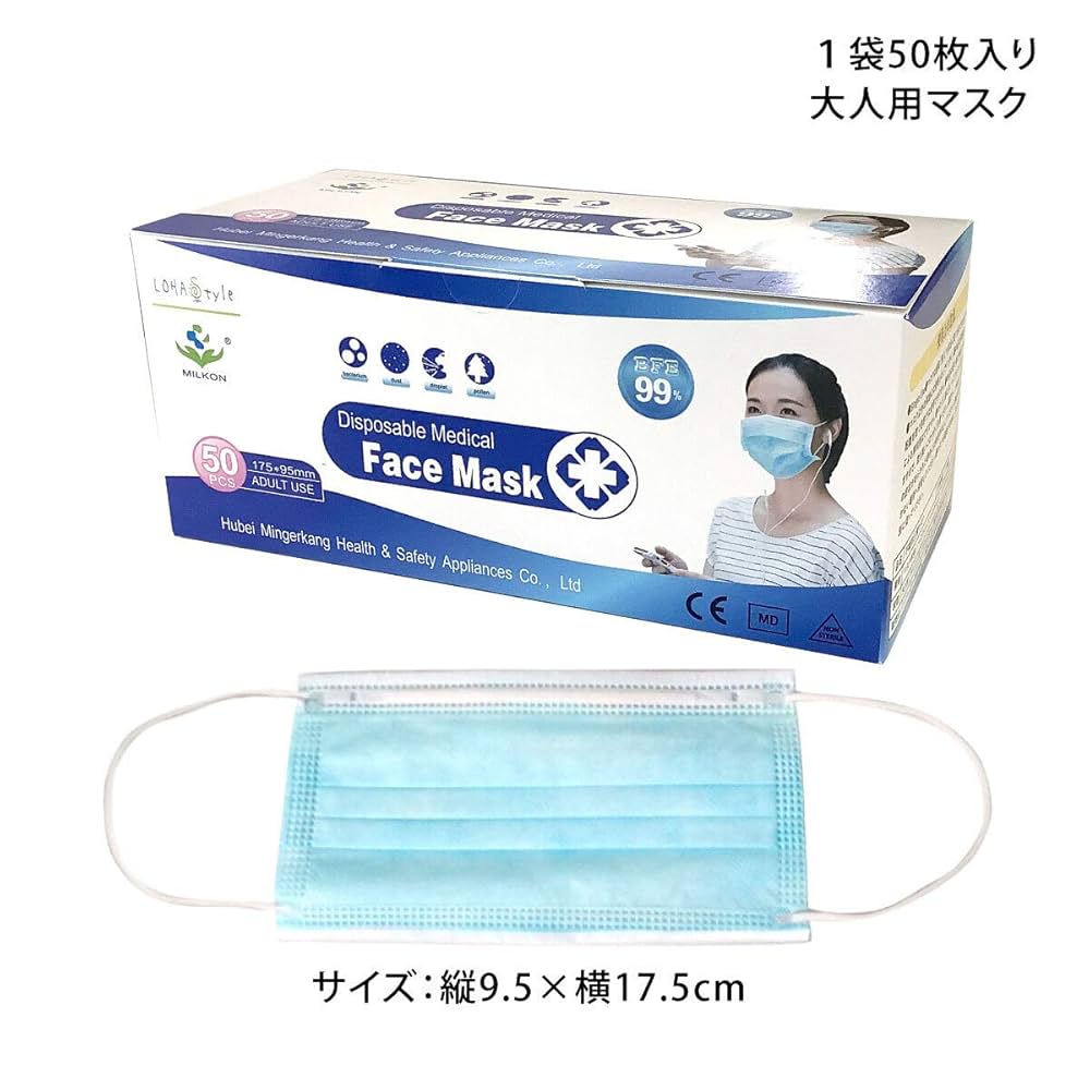 Amazon.co.jp: [LOHAStyle] ロハスタイル 医療用マスク 300枚