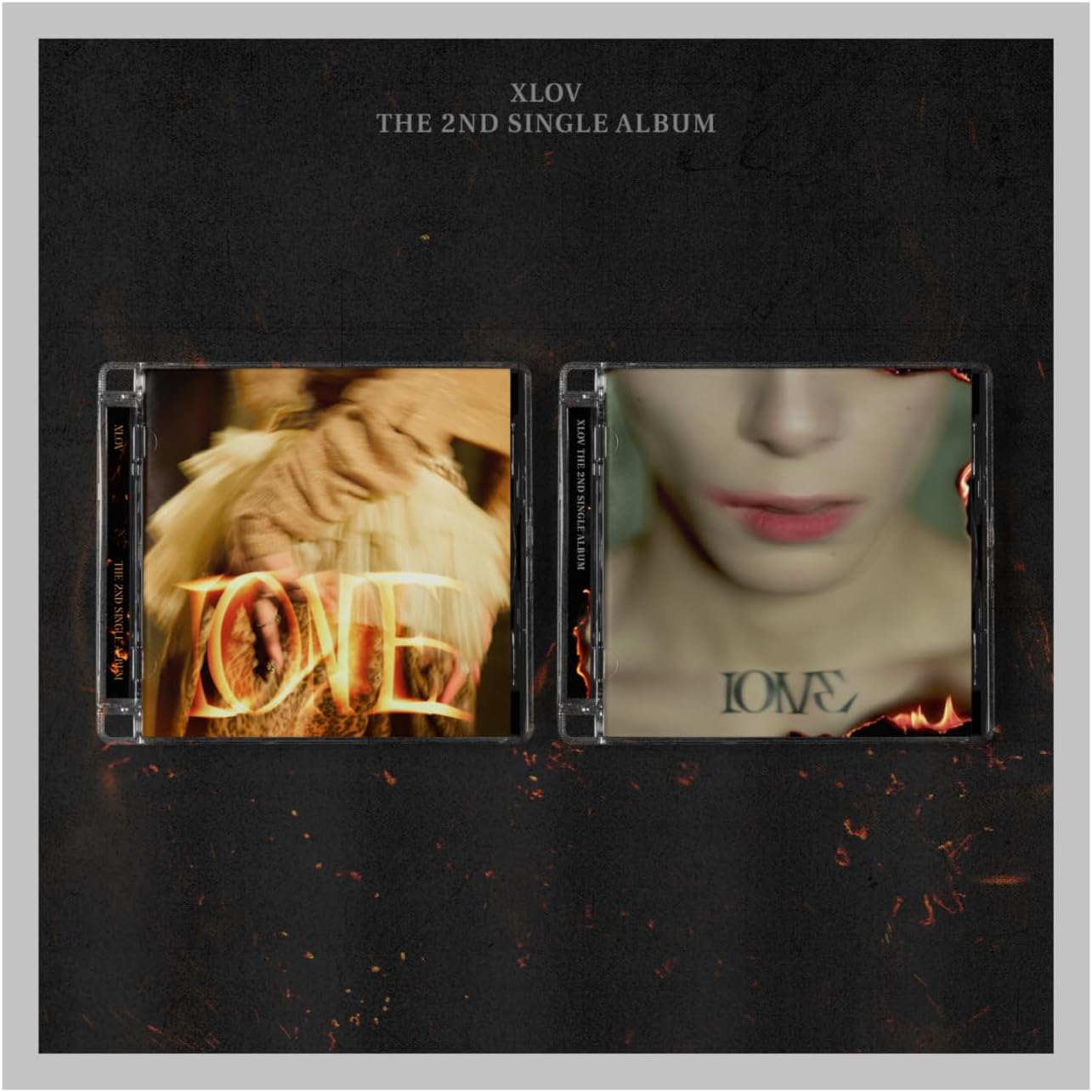 XLOV I ONE 2nd Single Album with Tracking Sealed (Case Set(I+One))