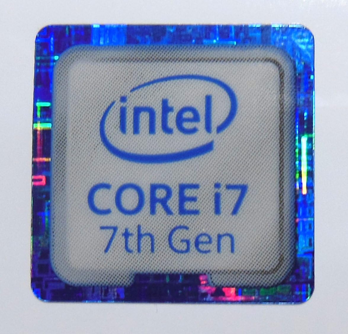 VATH Sticker Compatible with Core i7 7th Gen Inside 18 x18mm / 11/16" x 11/16" [921]