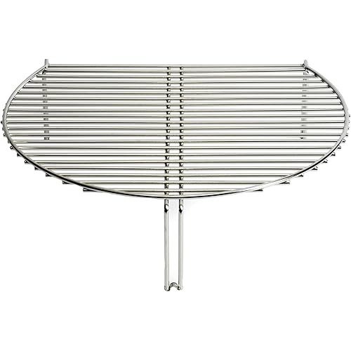 Kamado Joe Stainless Steel Grill Grate Expander to Expand Cooking Space and Indirect Cooking for Big Joe 24-inch Charcoal Grill and Smokers, Model BJ-SCS