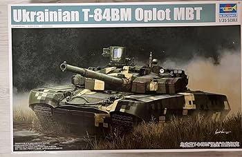 Amazon.co.jp: トランペッター 1 35 ウクライナ陸軍 T-84BM オプロート