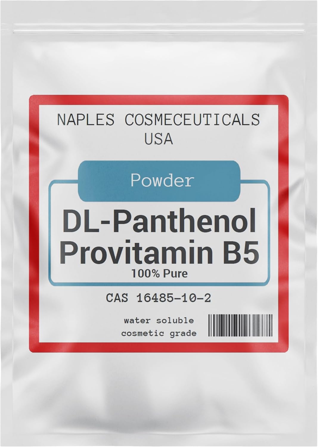 100% Pure Panthenol Powder, DL-Panthenol Powder, Provitamin B5 for Hair Care, Skin, Nails Deep Mousturizer, Use in Cosmetic Formulations or Add to Your Favorite Products (4 oz)