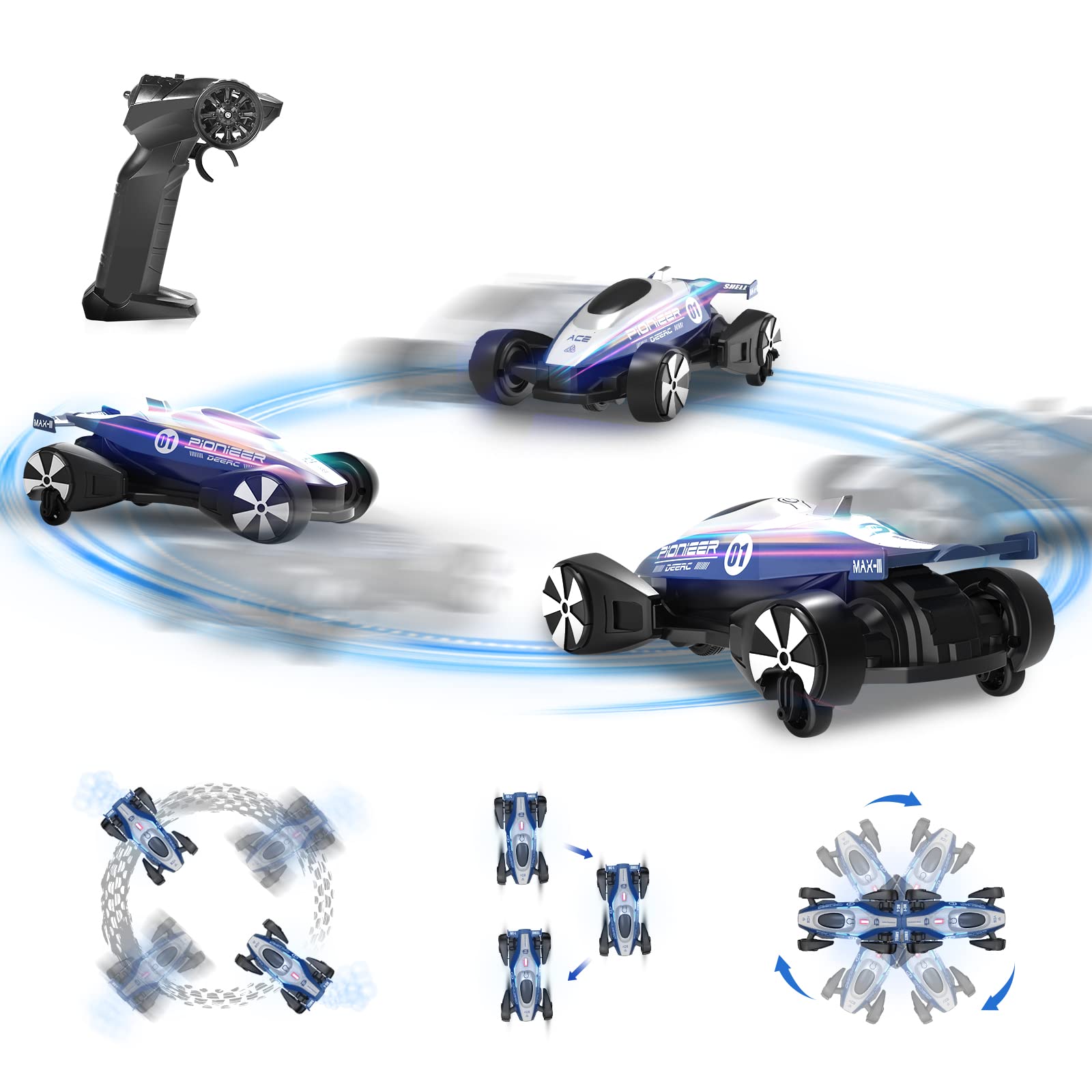 Buy DEERC DE56 Drift RC Car, Drifting Remote Control Car with 3 Modes