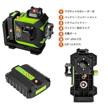 レーザー墨出し機 タジマ GT5Z-I 高輝度レーザー墨出し器 【乾電池タイプ】【送料