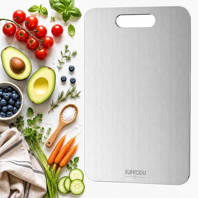 Sufkodu Titanium Cutting Board: Durability Meets Hygiene
