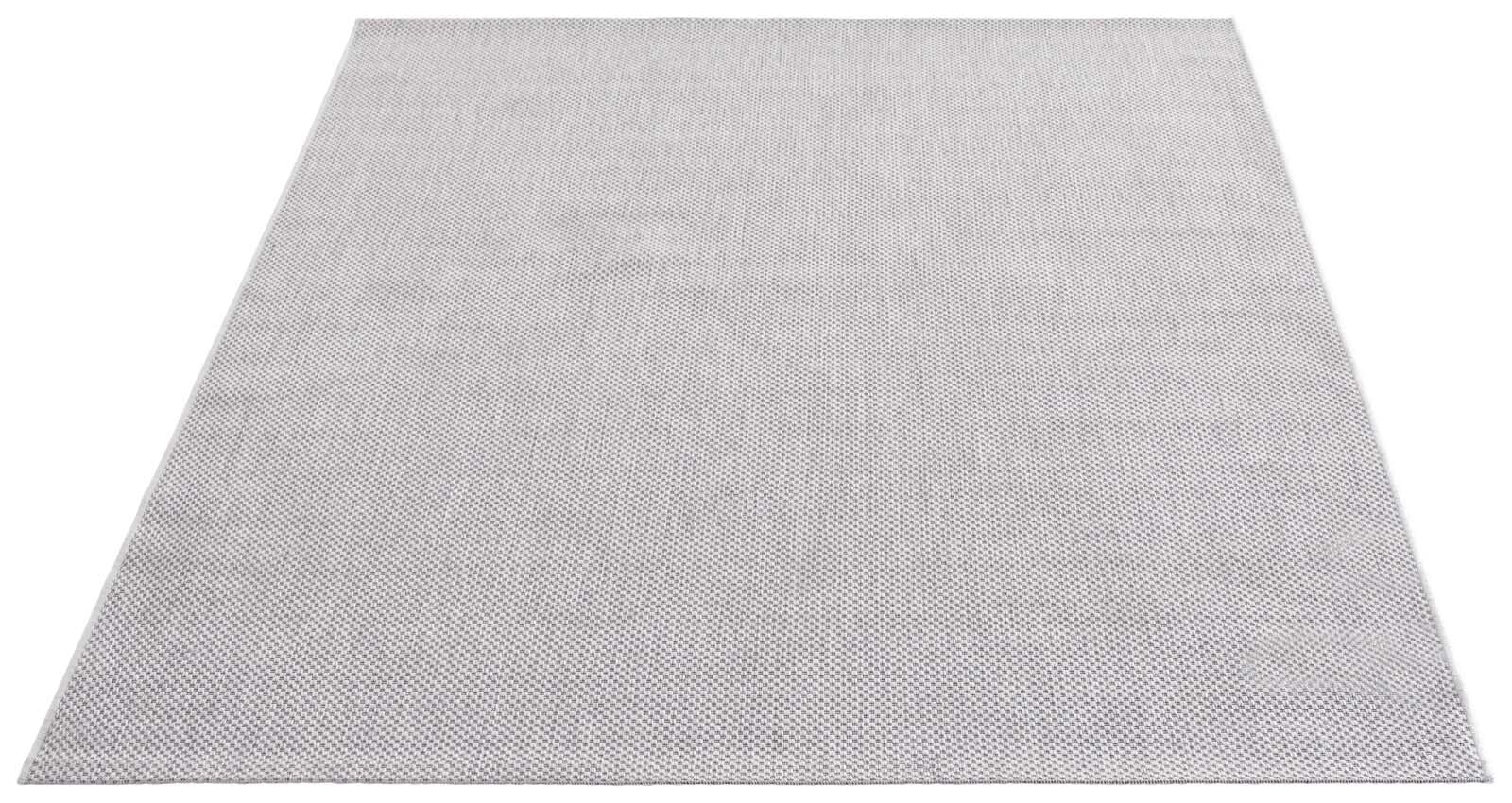 Taracarpet Teppich Flacher Kurzflorteppich für Wohnzimmer, Schlafzimmer und Kinderzimmer auch als Küchenteppich für die Küche in Sisal Optik Creme 140x200 cm
