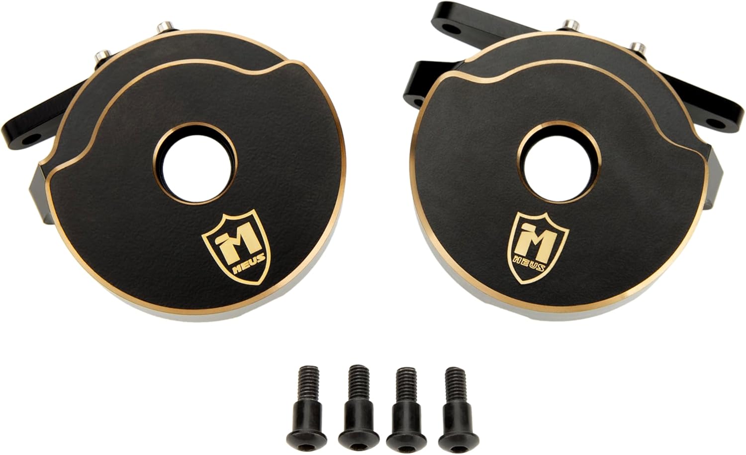 MEUS RACING Brass Steering Knuckles for for Vanquish H10 Optic Sparco Yokohama RTR 1/10 RC Crawler Upgrades Parts, L-124grams/R-128grams