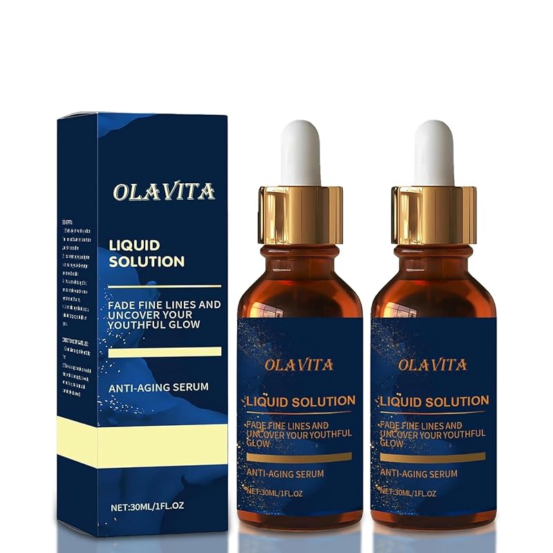Sérum facial OLAVITA com vitamina C, pacote com 2