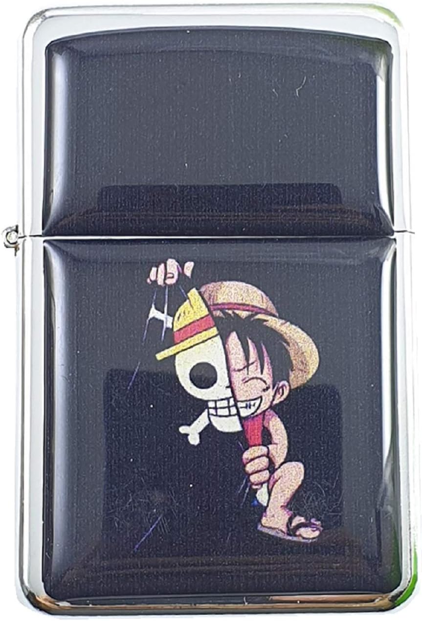 Amazon Com Lighter One Piece Monkey D Luffy Refillable Windproof Oil Petrol Flip Top Health Household Amazon Com Lighter One Piece Monkey D Luffy Refillable Windproof Oil Petrol Flip Top Health Household