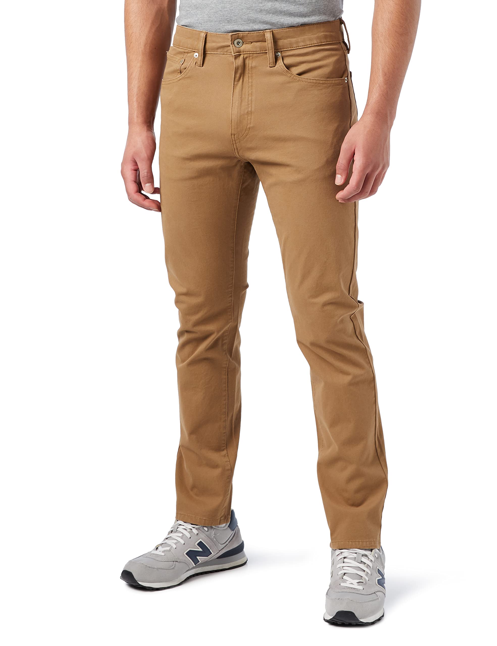 Dockers Mens Smart 360 Flex Cut Slim Jeans, Otter, 32W / 32L UK