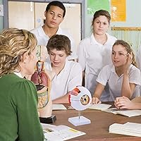 Vista 5 de Modelo de anatomía ocular, modelo de globo ocular ampliado 6X, modelo anatómico de ojo humano para estudiantes de educación científica, exhibición