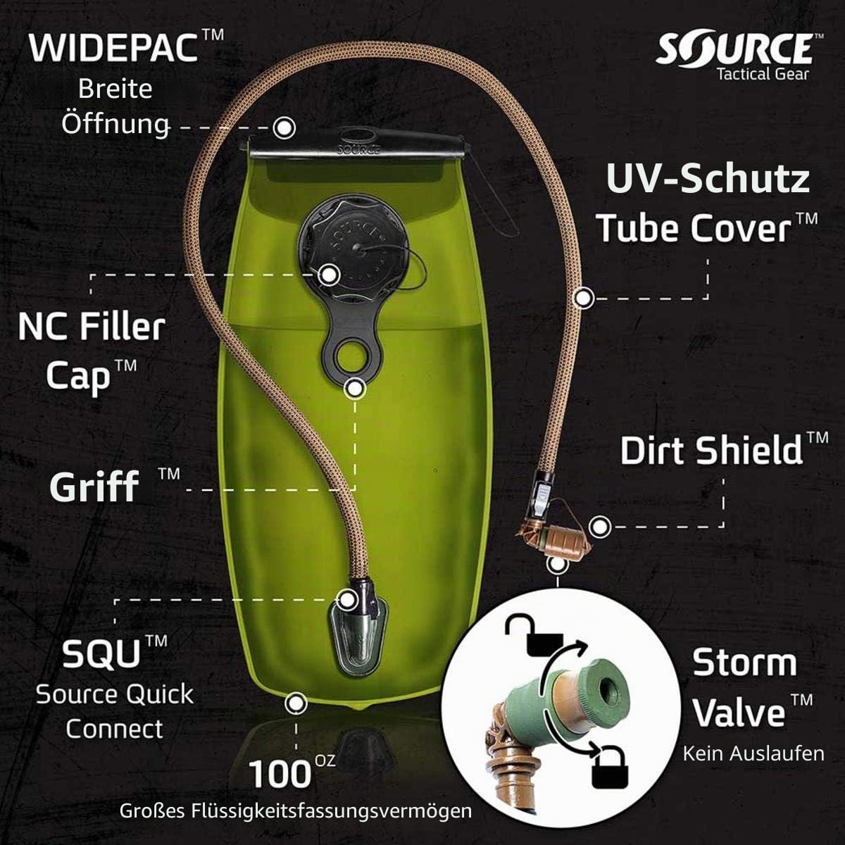 Source WXP Trinkblase Trinkrucksack