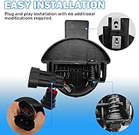 Vista 8 de Luces antiniebla LED y DRL para compatibles con Dodge Dakota 1997 1998 1999 2000/Dodge Durango 1998-2000, un par de luces antiniebla delanteras